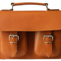 Torba skórzana, Styl VINTAGE, JUCHT, Orso Nero 0447 Koniak