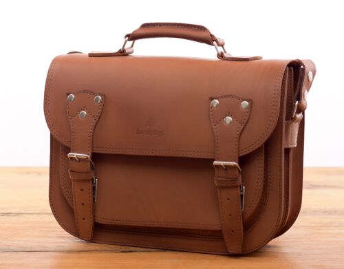 Torba skórzana BarellyBags Vintage Casablanca, myśliwska listonoszka, kolory