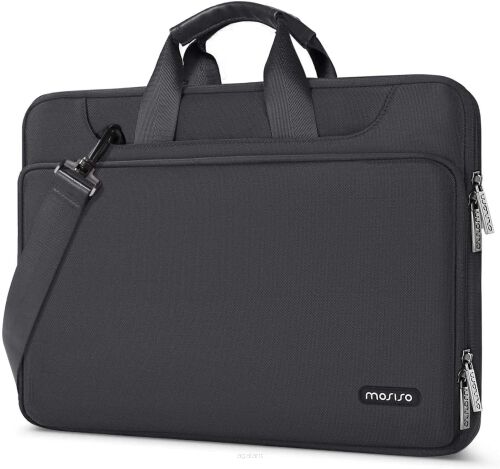 Wodoodporna torba na laptop marki MOSISO-360 pokrowiec na laptopa 15-16