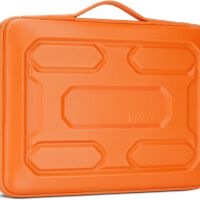 Wodoodporny kosmiczny pokrowiec na laptop marki DOMISO - torba na laptopa 17,3" EVA AA41-17C Orange