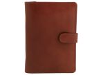 SKÓRZANY  ORGANIZER-okładka format B6, 0710 Koniak