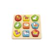 Puzzle Edukacyjne Drewniane Viga Zwierzęta