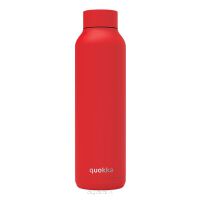 Butelka termiczna ze stali nierdzewnej 630 ml Quokka Solid - malowanie proszkowe - Czerwony