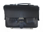 Torba skórzana, PLECAK 3w1 Styl VINTAGE, JUCHT, 0065 Czarny