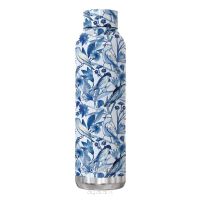 Butelka termiczna ze stali nierdzewnej 630 ml Quokka Solid - Niebieski porcelanowy