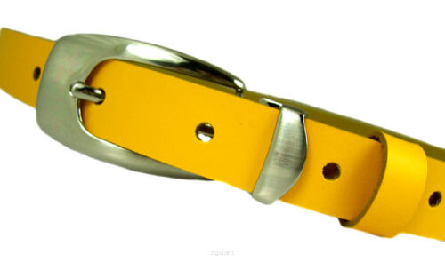 Skórzany  damski pasek do spodni lub spódnicy PD-01-4