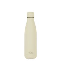 Butelka termiczna ze stali nierdzewnej 500 ml - Puro Icon - malowana proszkowo - Beżowa