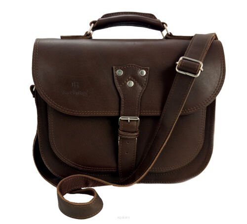 Damska torebka skórzana BarellyBags w stylu Vintage-torba Luizjana z rączką