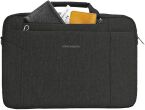 Wodoodporna torba na laptopa 15,6", teczka biznesowa firmy KROSER TAM-2801D ciemno szary