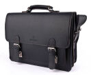 Teczka skórzana BarellyBags Grand Black -L
