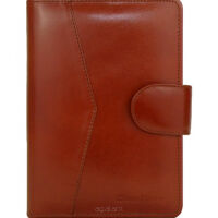 SKÓRZANY ORGANIZER, format B6, planer 0212 Koniak