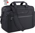 Wodoodporna torba na laptopa 17,3", teczka biznesowa z ochroną RFID firmy KROSER DKL170GS