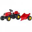 Rolly Toys rollyKid Traktor na pedały z przyczepą Ciągnik 2-5 Lat