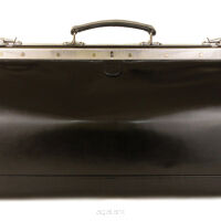 BIGLOWA, SKÓRZANA TORBA LEKARSKA TL-1235 L Black