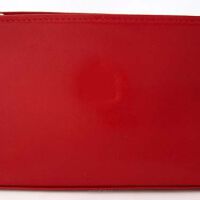 Damska kosmetyczka skórzana K-09 S Rosso