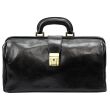 ELEGANCKA SKÓRZANA TORBA LEKARSKA  MD-01 Old Scholl Florence Czarny