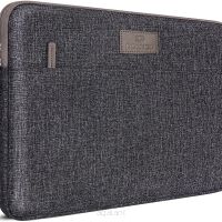 Wodoodporny pokrowiec na laptop marki DOMISO - torba na laptopa 13,3/14/15/17 cali, LP10 Ciemnoszary
