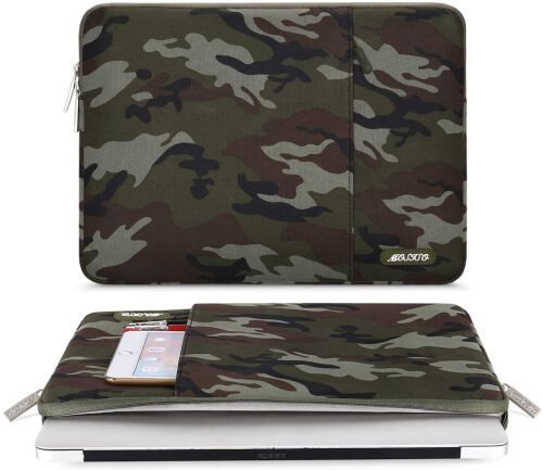 Wodoodporny pokrowiec na laptop marki MOSISO- etui na laptopa 13,3 cala - militarny