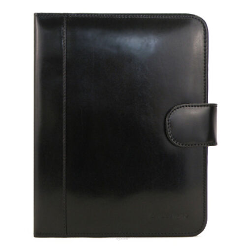 SKÓRZANY ORGANIZER, OKŁADKA, Etui format A5,  0704 Czarny