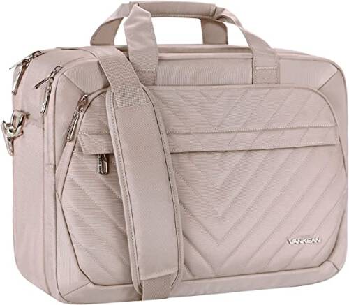 Wodoodporna damska torba na laptopa 17 cali, teczka biznesowa firmy VANKEAN z ochroną  RFID