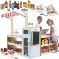 Viga Duży Zestaw Stragan Sklep Supermarket