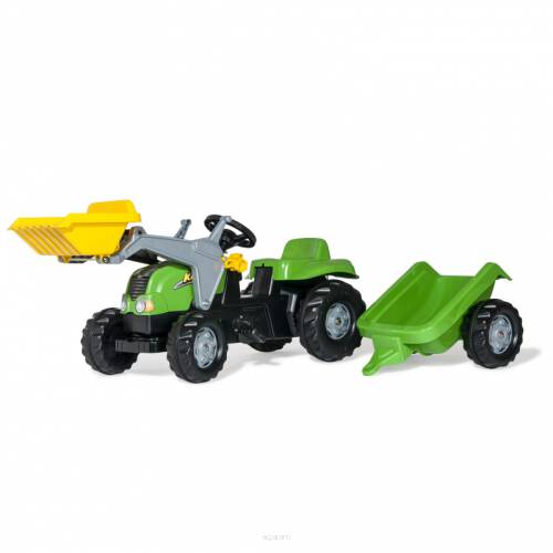 Rolly Toys Traktor na pedały z łyżką i przyczepą 2-5 Lat do 30 kg