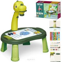 WOOPIE Tablica do Rysowania z Grą Planszową Dinozaur