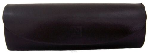 Etui skórzane na okulary EN-146 Czarny