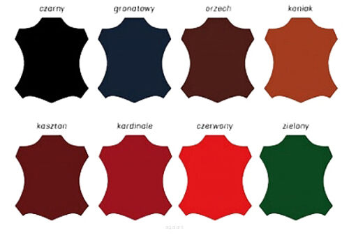 SKÓRZANY KALENDARZ 2025, książkowy dzienny, format A4, 0714 Kolory