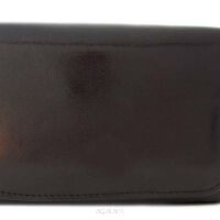 Damska kosmetyczka skórzana K-10 S Czarna