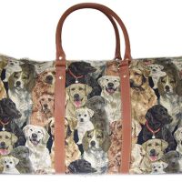 TORBA PODRÓŻNA Vintage z Gobelinu W STYLU ORIENTALNYM TP-27527-7