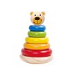 TOOKY TOY Drewniana Układanka Piramidka Miś