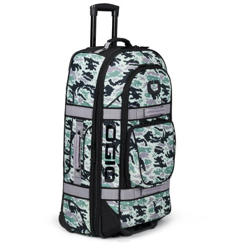 Torba podróżna na 2 kółkach, ze stelażem, Ogio, TERMINAL DOUBLE CAMO - 95L