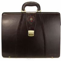 BIGLOWA, SKÓRZANA TORBA LEKARSKA HAWANA TL-1237 BROWN
