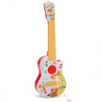 WOOPIE Gitara Akustyczna dla Dzieci Czerwona 43 cm