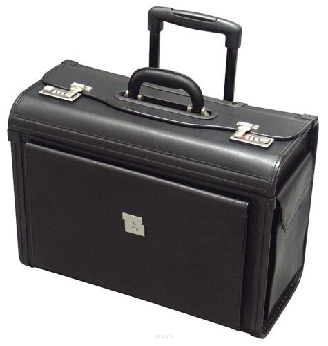 Duży poręczny kufer lotniczy z systemem transportowym typu trolley wzór 282-020 firmy Davidts