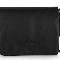 Torba miejska na ramię, Messenger, na laptop, Solier S11 Czarny
