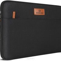 Wodoodporny pokrowiec na laptop marki DOMISO - torba na laptopa 13,3/14/15/17 cali, LP10 Czarny