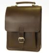 TORBA RAPORTÓWKA, LISTONOSZKA, VINTAGE, ORSO NERO, JUCHT 0266 Brąz