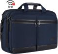 Wodoodporna torba na laptopa 17,3", teczka biznesowa z ochroną RFID firmy KROSER DKL182-CDN granatowa