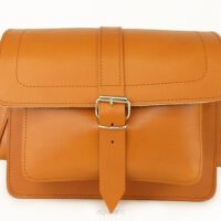 Torba skórzana, Styl VINTAGE, JUCHT, Orso Nero 0425 Karmel
