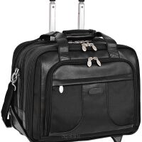 Torba podróżna z miejscem na laptop Chicago z odpinanym wózkiem, McKlein Nylon